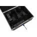 ROADINGER Flightcase 4x AKKU MBT-3 mit Rollen und Ladefunktion