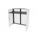 OMNITRONIC Set Compact Mobile DJ Stand inkl. Cover + Überbaurahmen
