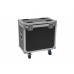 ROADINGER Flightcase 2x IP TMH-H420 mit Rollen