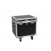 ROADINGER Flightcase 4x Pixel Matrix Panel 5x5 RGB/WW mit Rollen