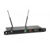 OMNITRONIC UHF-602 2-Kanal Funkmikrofon-System 823-832/863-865 MHz