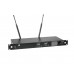 OMNITRONIC UHF-602 2-Kanal Funkmikrofon-System 520-554 MHz