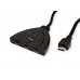 Value HDMI Switch, 3-Fach, schwarz,