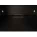Roline Wandgehäuse Basic, 7HE, schwarz, 540x400mm, Bausatz, Glastür, 19''
