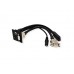 Bachmann Custom Modul, schwarz, Anschlüsse: VGA/HDMI/3.5mm