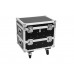 ROADINGER Flightcase 8x IP PIX Strobe RGB CW+WW mit Rollen