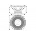 CELTO ACOUSTIQUE 21SW1800 21 Zoll  Subwoofer, Ferrit, Alukorb