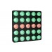 EUROLITE Set 4x LED Pixel Matrix Panel 5x5 RGB/WW + Flightcase mit Rollen