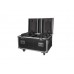 Case für 4x Showtec Xpression 2000, schwarz, Zubehörfach
