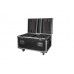 Case für 4x Showtec Xpression 2000, schwarz, Zubehörfach