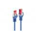 Lindy 47350 Cat Sicherheitsnetzwerkkabel, S/FTP, blau, 0.3m