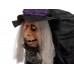 EUROPALMS Halloween Figur Hexe Marie, animiert, 180cm
