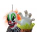 EUROPALMS Halloween Figur Clown Curby, animiert, 155cm