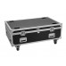 ROADINGER Flightcase PRO 4x Led-Bar 8 Swing mit Rollen