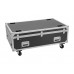 ROADINGER Flightcase PRO 4x Led-Bar 8 Swing mit Rollen