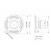 LAVOCE WSN061.52-16 6,5 Zoll Woofer, Neodym, Stahlkorb LAVOCE WSN061.52-16 6,5 Zoll Woofer, Neodym, Stahlkorb