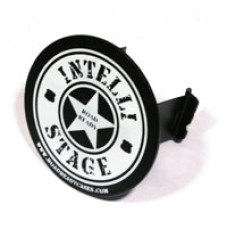 4 Kunststoffabdeckungen für Kabelport mit Logo